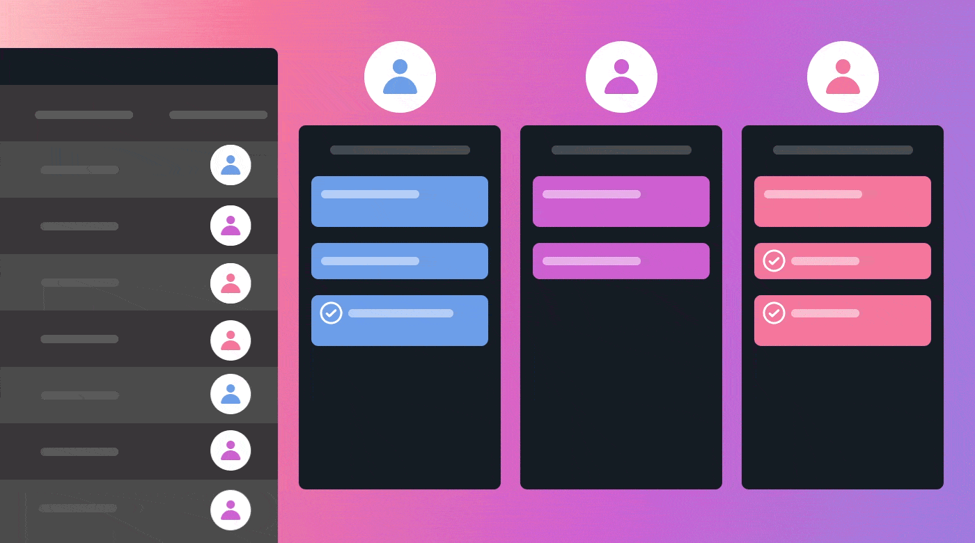Tasks moving from a list onto calendars
