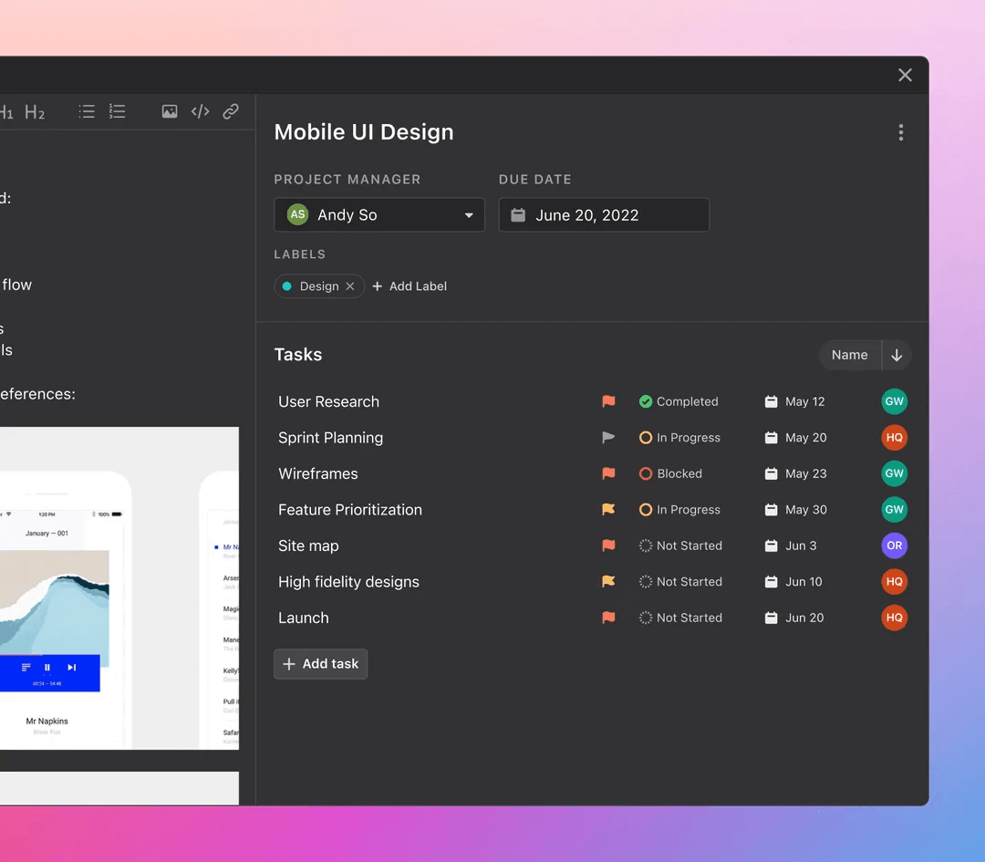 Delegate tasks automatically with Motion